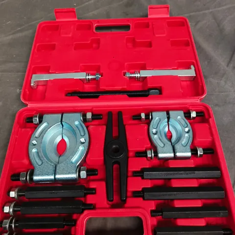 VEVOR MULTI-PIECE TOOL CLAMP KIT IN RED CASE