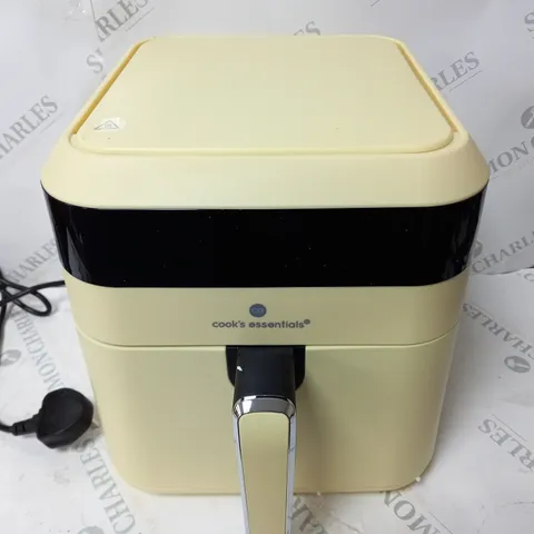OUTLET COOK'S ESSENTIALS 5.8L AIR FRYER CREAM