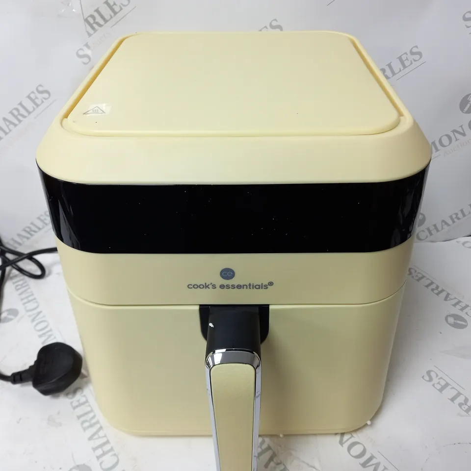 OUTLET COOK'S ESSENTIALS 5.8L AIR FRYER CREAM