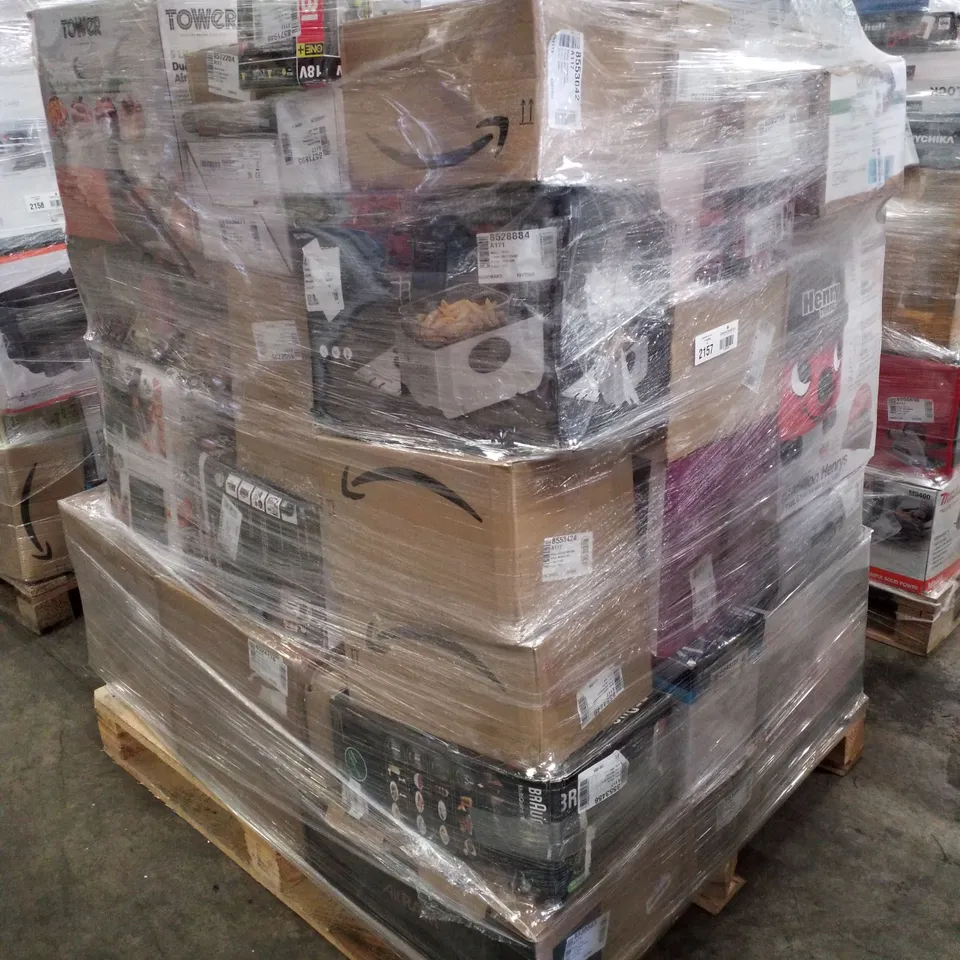 PALLET OF APPROXIMATELY 46 UNPROCESSED RAW RETURN HOUSEHOLD AND ELECTRICAL GOODS TO INCLUDE;