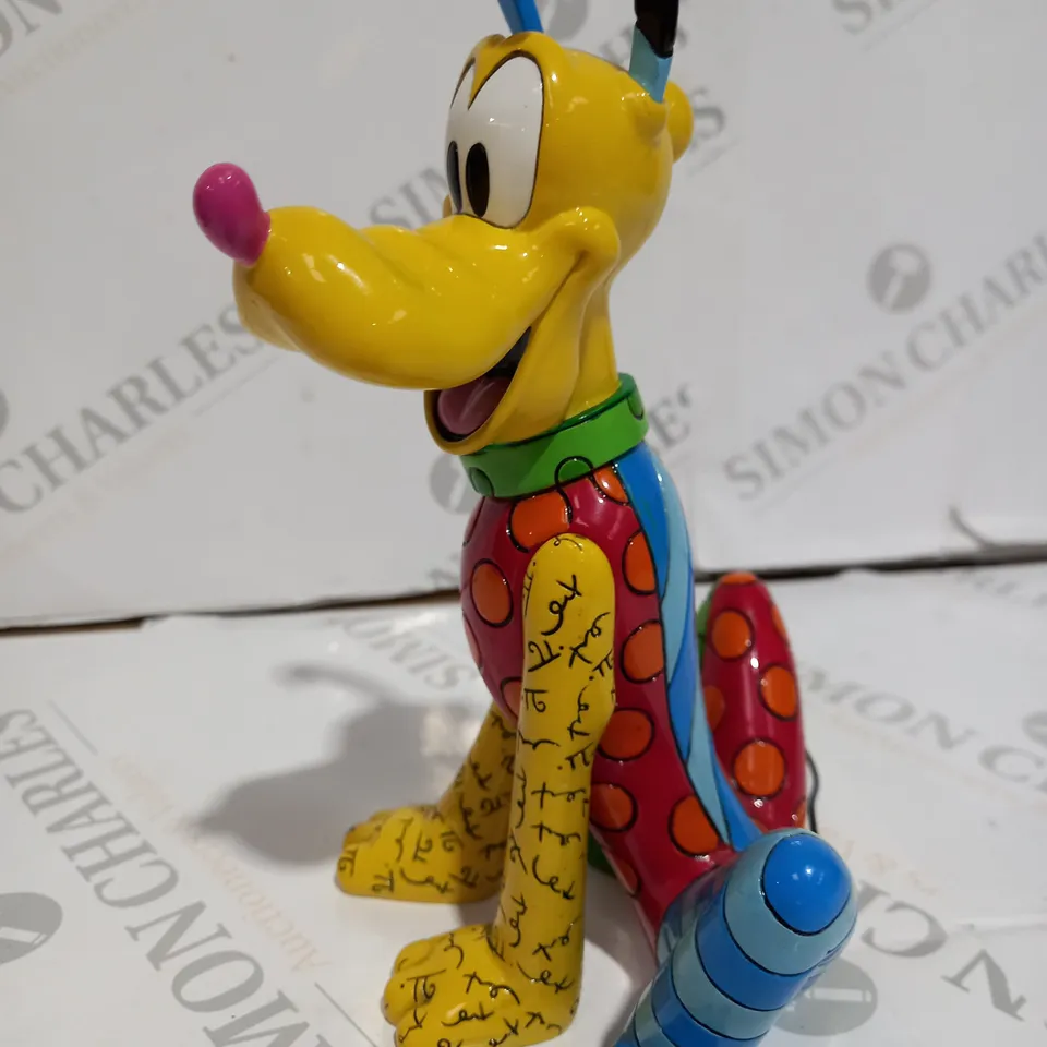 DISNEY BRITTO PLUTO FIGURINE