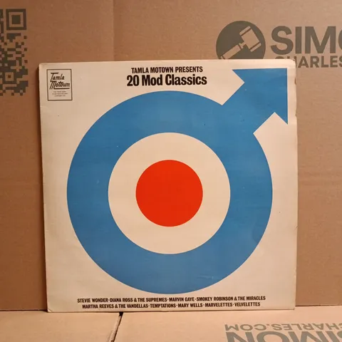 TAMLA MOTOWN 20 MOD CLASSICS VINYL