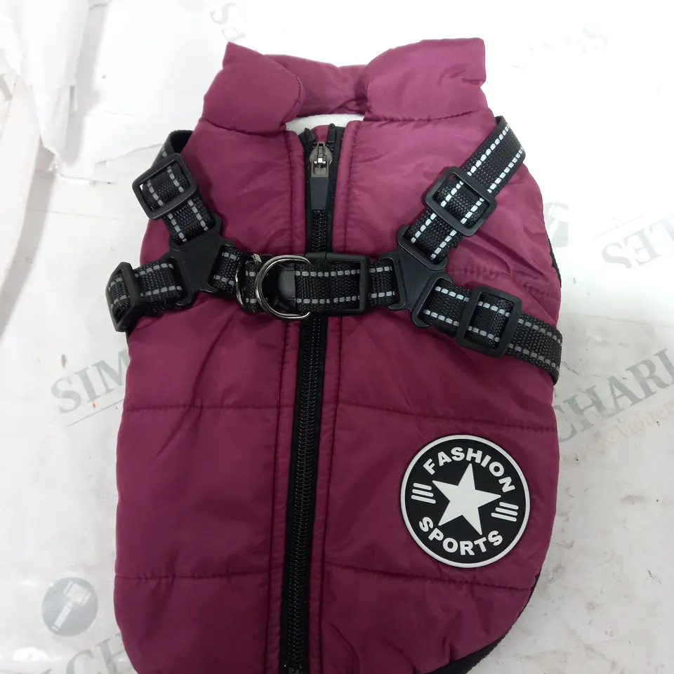 V PET DOGS COAT SIZE SMALL 