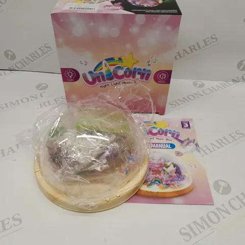 FIVE BRAND NEW BOXED UNICORN NIGHT LIGHT MUSIC BOX