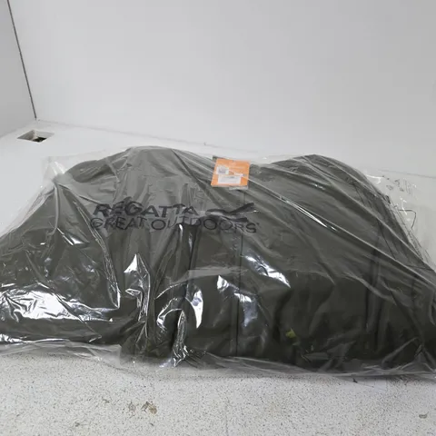 BOX OF APPROXIMATELY 8 BRAND NEW REGATTA RHODO COAT - DARK KHAKI - SIZE L
