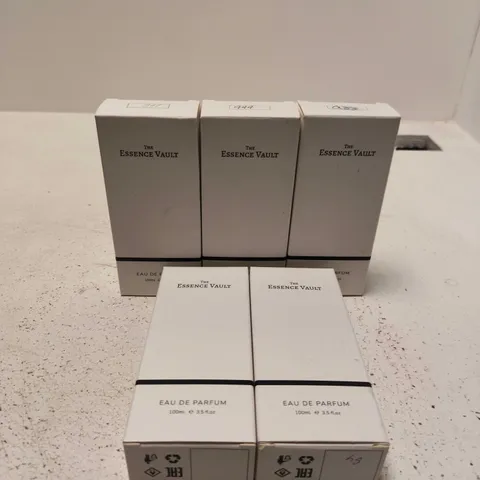 APPROXIMATELY 10 ASSORTED ESSENCE VAULT EAU DE PARFUM BOTTLES