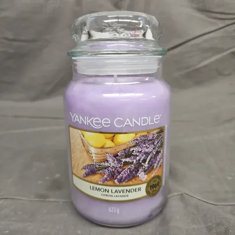 YANKEE CANDLE - LEMON LAVENDER - COLLECTION ONLY 