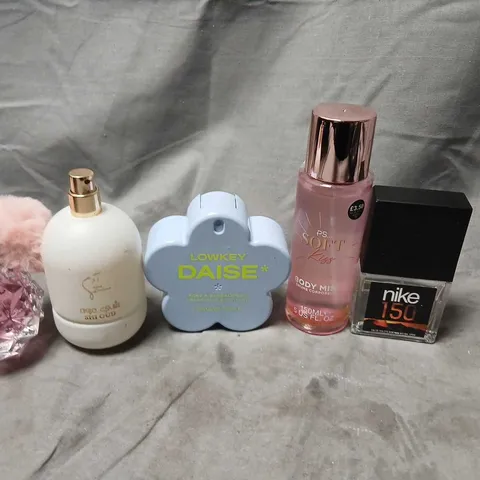 APPROXIMATELY TEN ASSORTED UNBOXED FRAGRANCES TO INCLUDE; IZZI, ADAM PERFUMES, DAISE AND NIKE