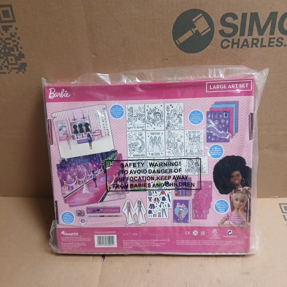 BARBIE LARGE ART SET BOXED
