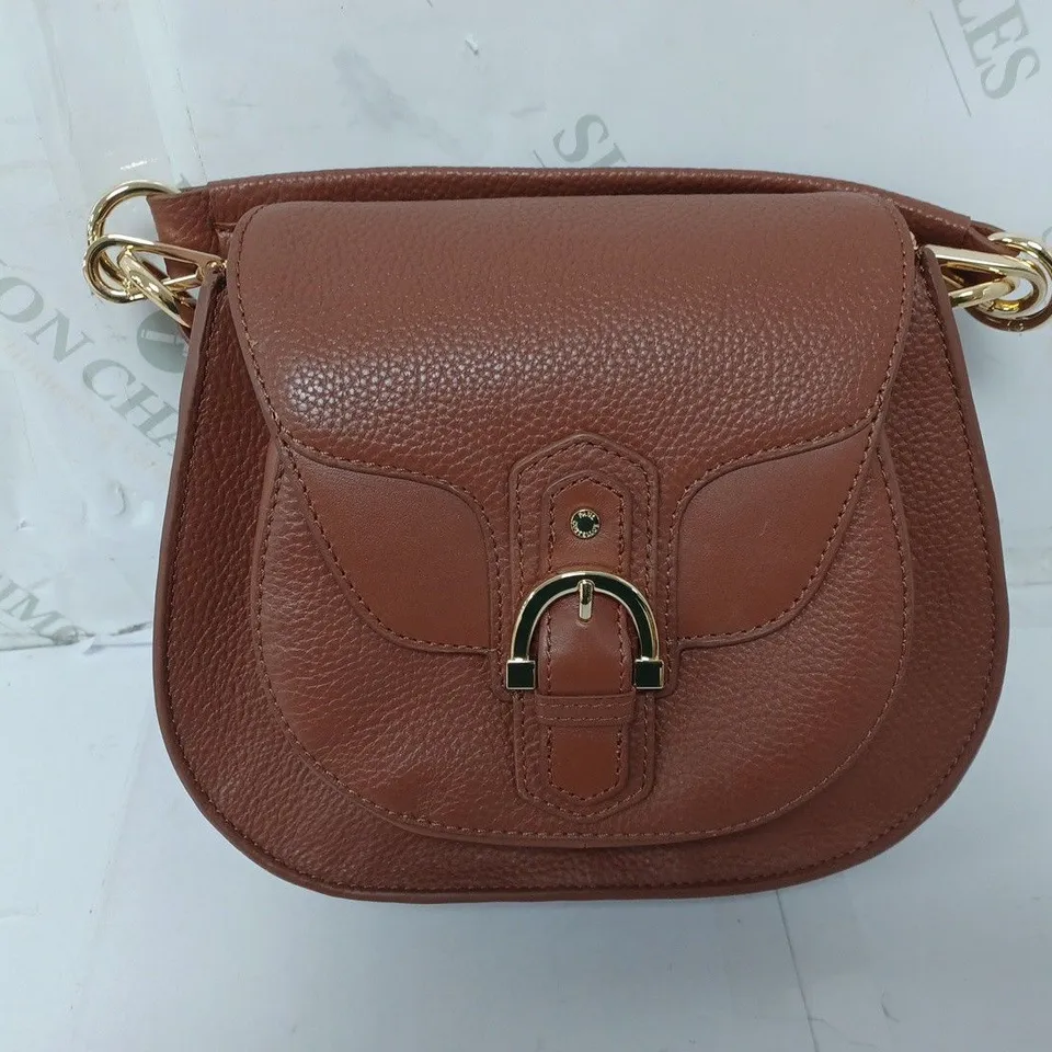 PAUL COSTELLOE GYMKHANA BAG IN CHESTNUT