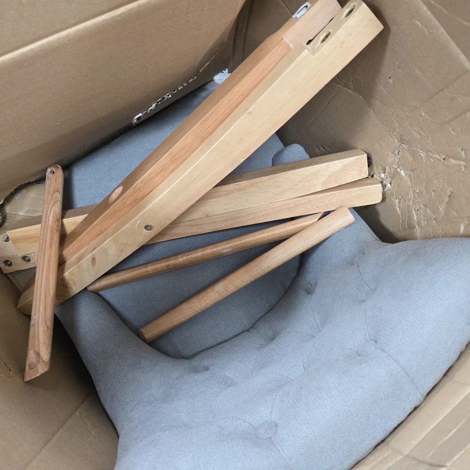 WARWICK DINING CHAIR IN GREY - COLLECTION ONLY