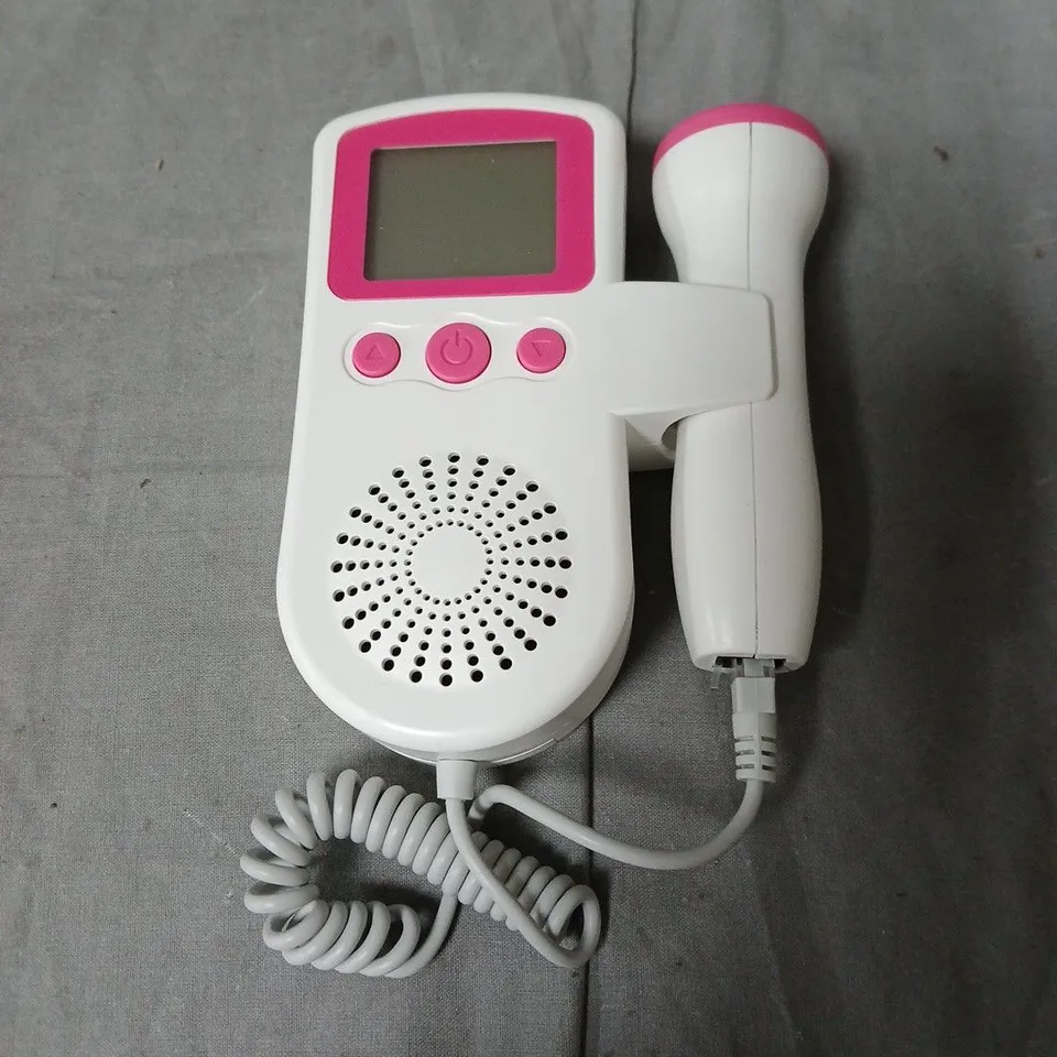 FETAL DOPPLER JSL-T501 WITH PROBE – PINK TRIM