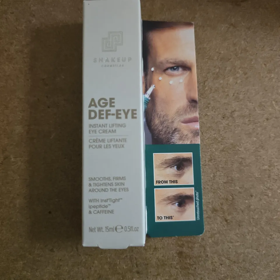 SHAKE UP COSMETICS AGE DEF-EYE INSTANT LIFTING EYE CREAM – 15ML