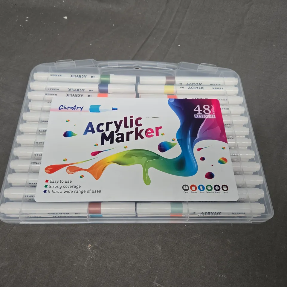 48 ACRYLIC MARKER PENS 