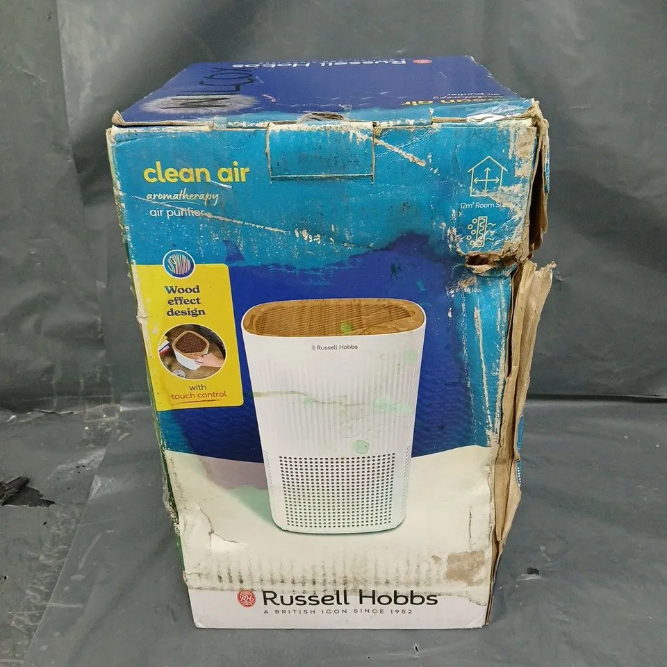 BOXED RUSSELL HOBBS AIR PURIFER 