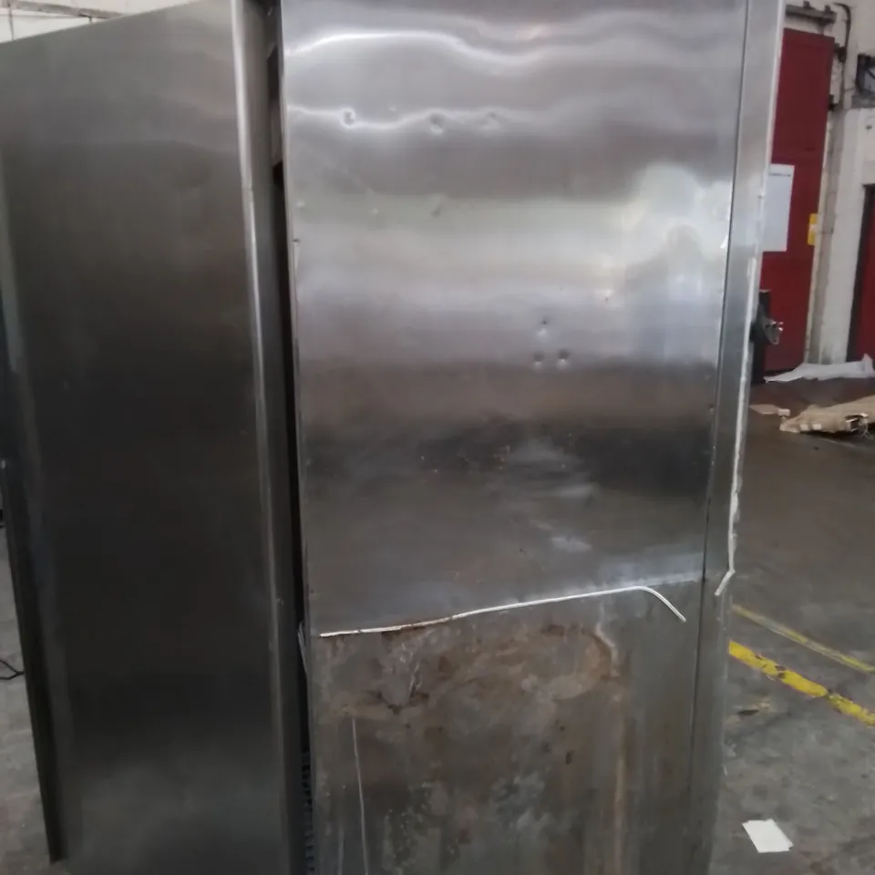 POLARIS COMMERCIAL SPA-TN-140 STAINLESS DOUBLE DOOR REFRIGERATED FOOD STORAGE UNIT