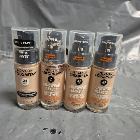 LOT OF APPROXIMATELY 53 REVLON COLOURSTAY 30ML MAKE UP ITEMS