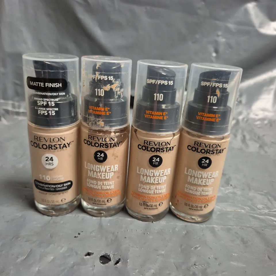 LOT OF APPROXIMATELY 53 REVLON COLOURSTAY 30ML MAKE UP ITEMS