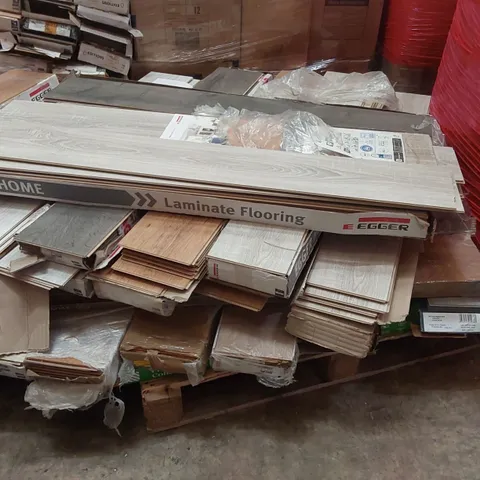 PALLET TO CONTAIN A LARGE ASSORTMENT OF LAMINATE FLOORING PRODUCT