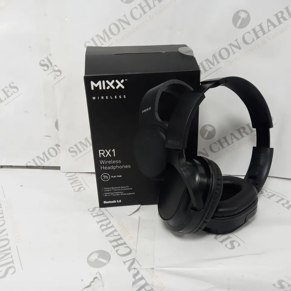 BOXED MIXX WIRELESS RX1 WIRELESS HEADPHONES 