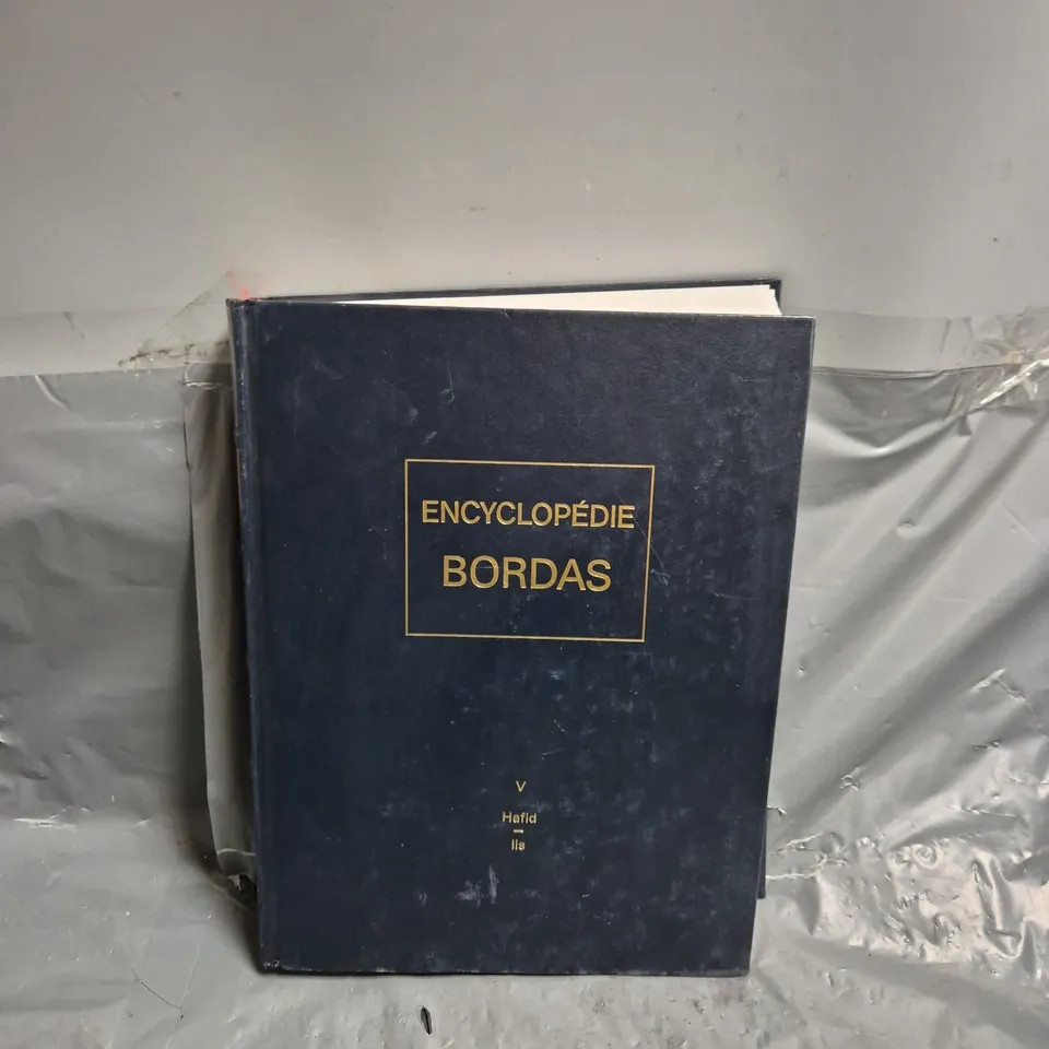 ENCYCLOPEDIE BORDAS V HARDBACK