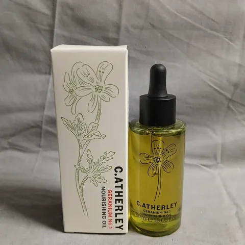 CATHERLEY GERANIUM NOURISHING OIL – 50 ML, BOXED 
