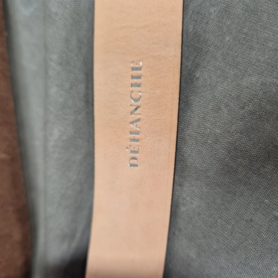 LEATHER BELT – REAL LEATHER, MADE IN ITALY, XS DEHANCHE