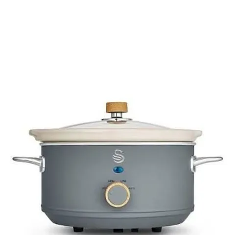 BOXED SWAN SF17021GRYN NORDIC 3.5L SLOW COOKER