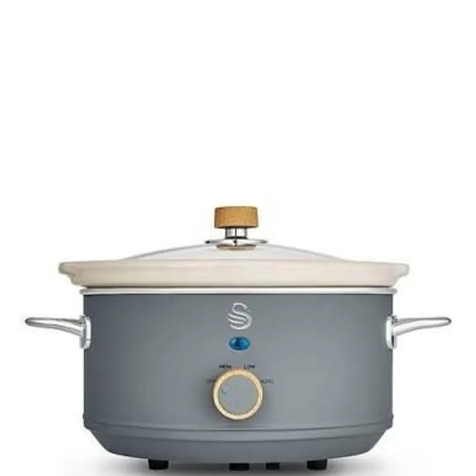 BOXED SWAN SF17021GRYN NORDIC 3.5L SLOW COOKER