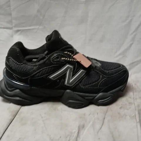 NEW BALANCE 9060 BLACK TRAINERS - UK 5.5