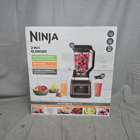 BOXED NINJA 2-IN-1 BLENDER 