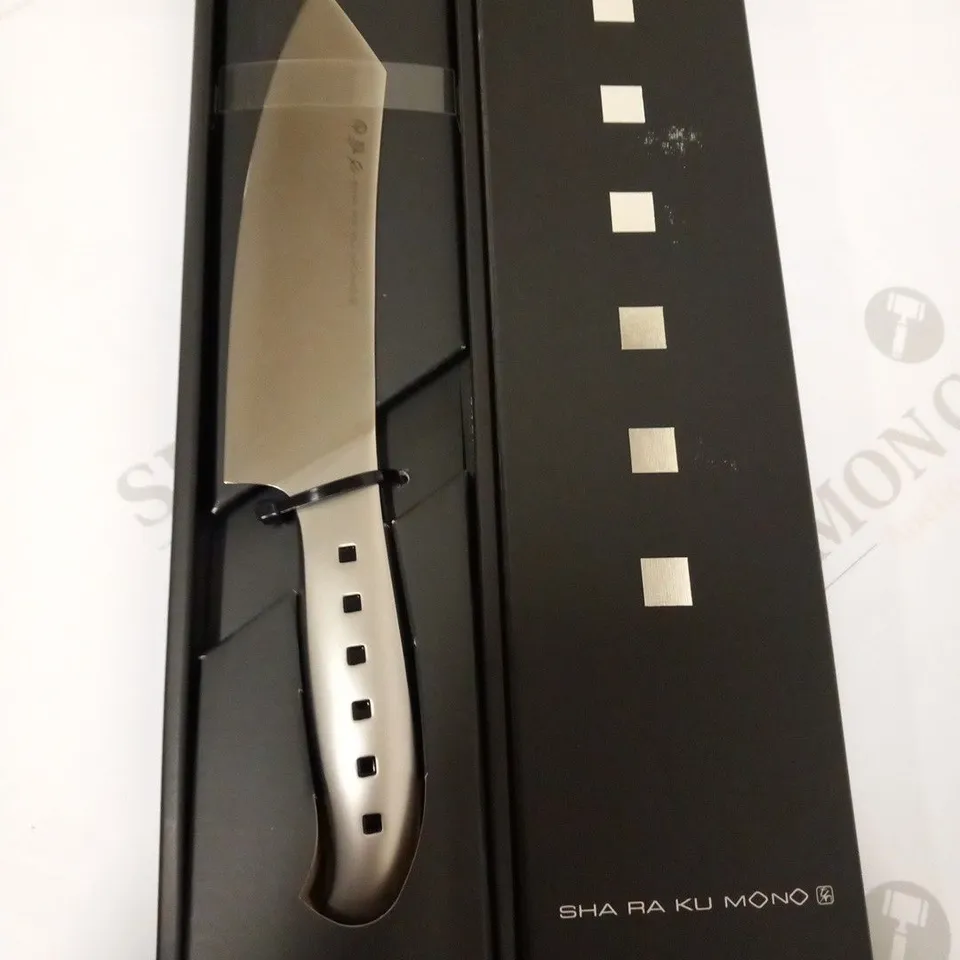 BRAND NEW BOXED SHA RA KU MONO MOLYBDENUM VANADIUM STEEL FJ-04 15CM ORIENTAL KNIFE 