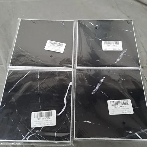 APPROXIMATELY 20 PACKS OF DECOROOM STICK ON SPLASH BACK TILES 