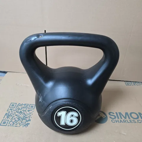 KETTLEBELL 16 KG – BLACK