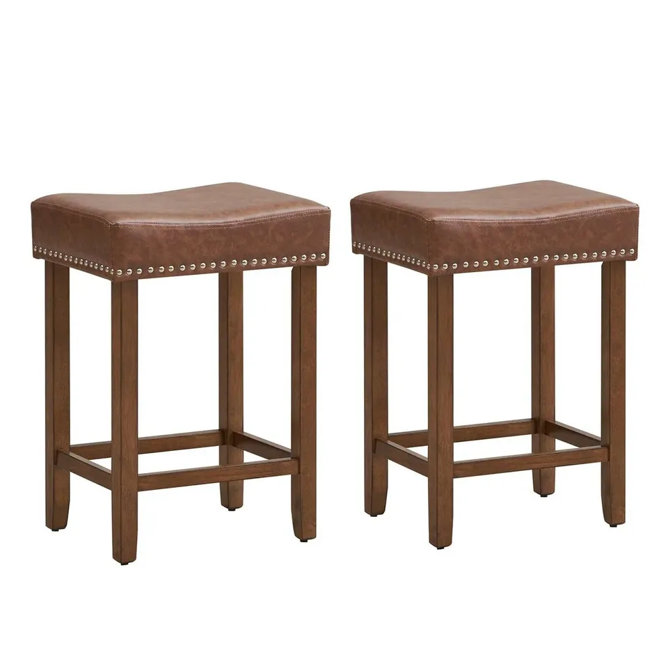BOXED KEIRAN UPHOLSTERED COUNTER STOOL (1 BOX)