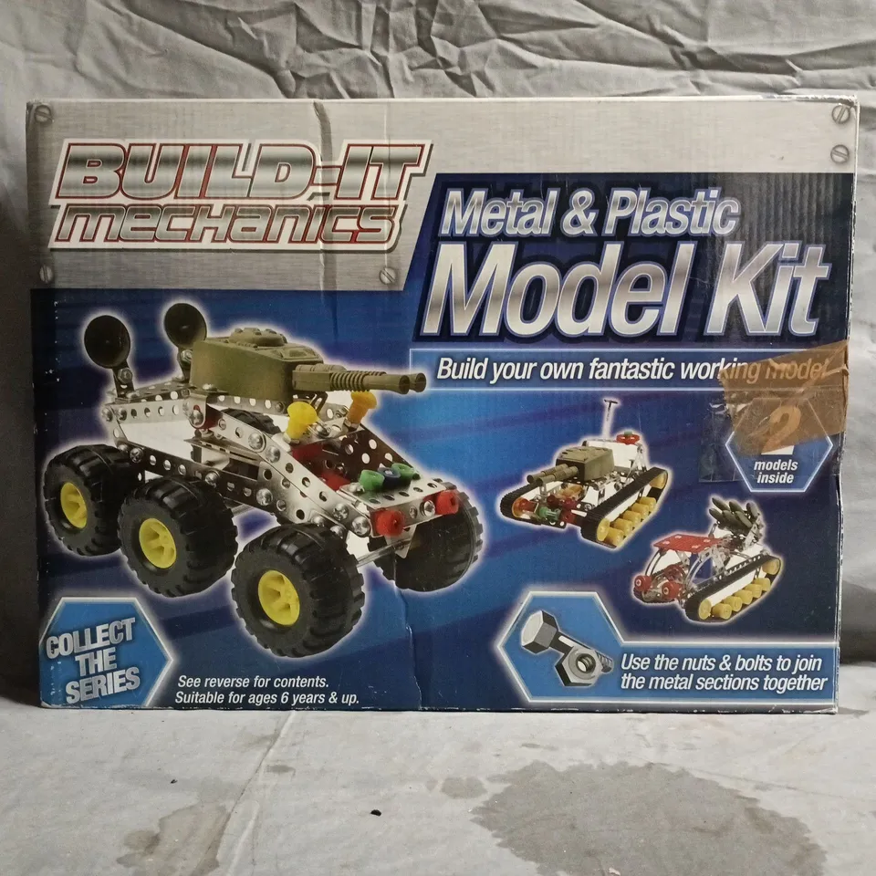 BUILD-IT MECHANICS METAL & PLASTIC MODEL KIT