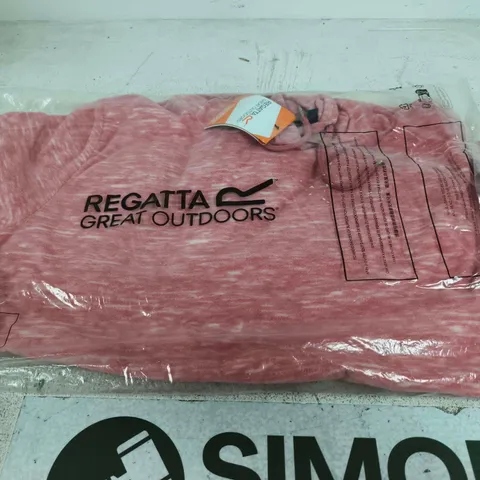 REGATTA GREAT OUTDOORS PINK HOODIE – UK 12 (EU 38) – DUSTY ROSE