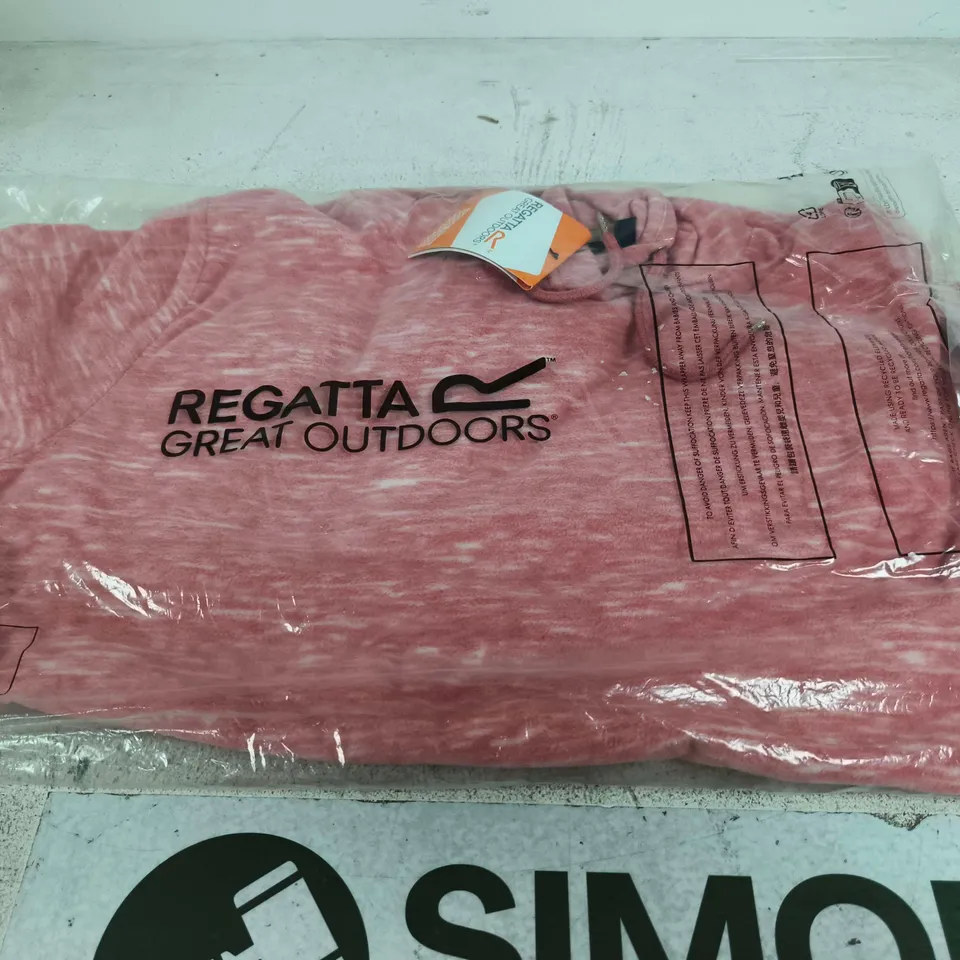 REGATTA GREAT OUTDOORS PINK HOODIE – UK 12 (EU 38) – DUSTY ROSE
