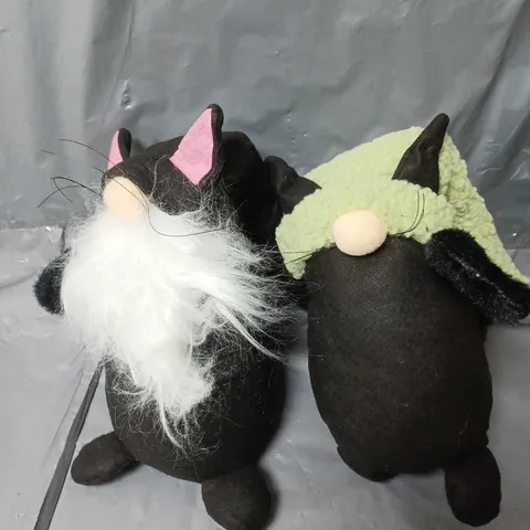FESTIVE HALLOWEEN BLACK CAT GONKS