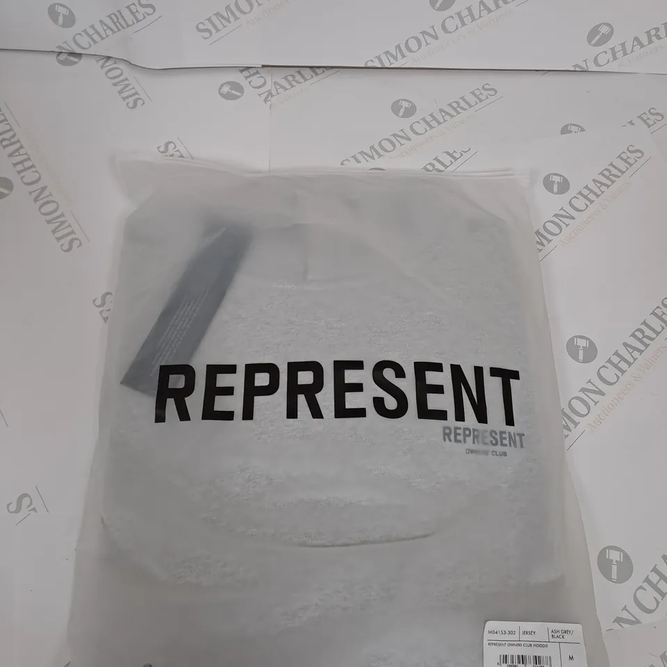 BAGGED REPRESENT OWNERS CLUB HOODIE SIZE M
