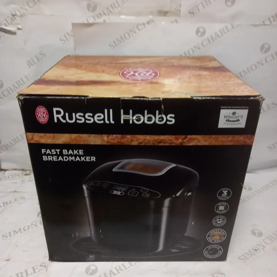 RUSSELL HOBBS COMPACT FAST BREADMAKER