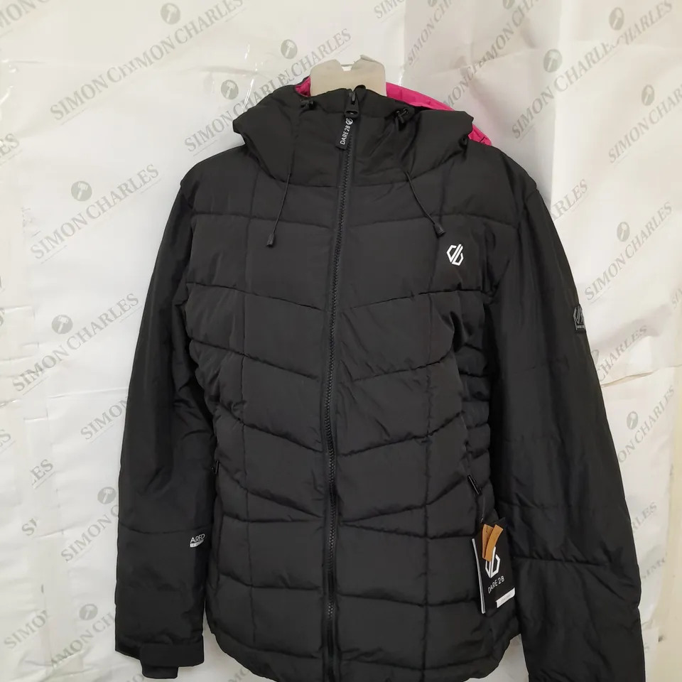 DARE2B BLINDSIDE JACKET IN BLACK SIZE 14