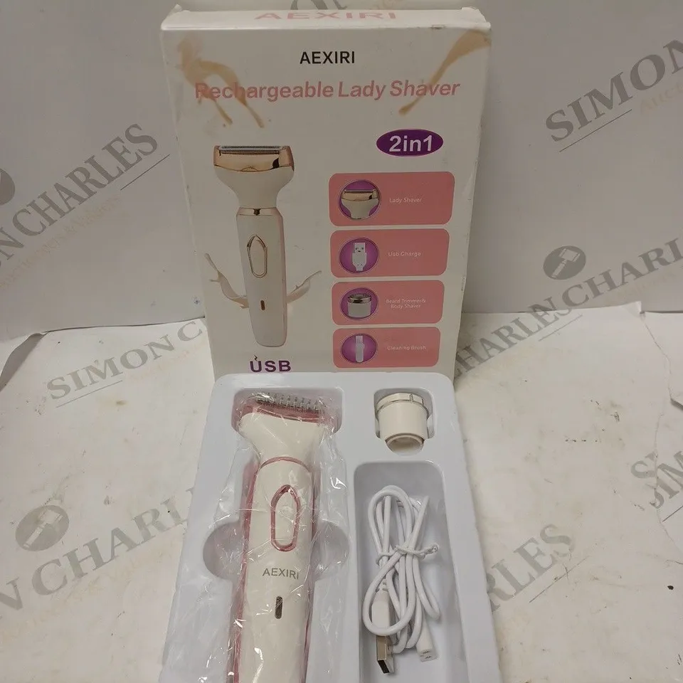 ALEXIRI RECHARGEABLE LADY SHAVER