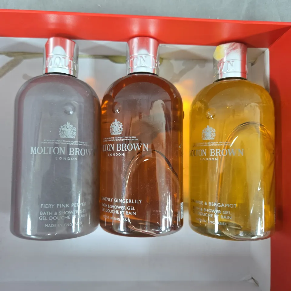 MOLTON BROWN FLORAL & SPICY BODY CARE COLLECTION 