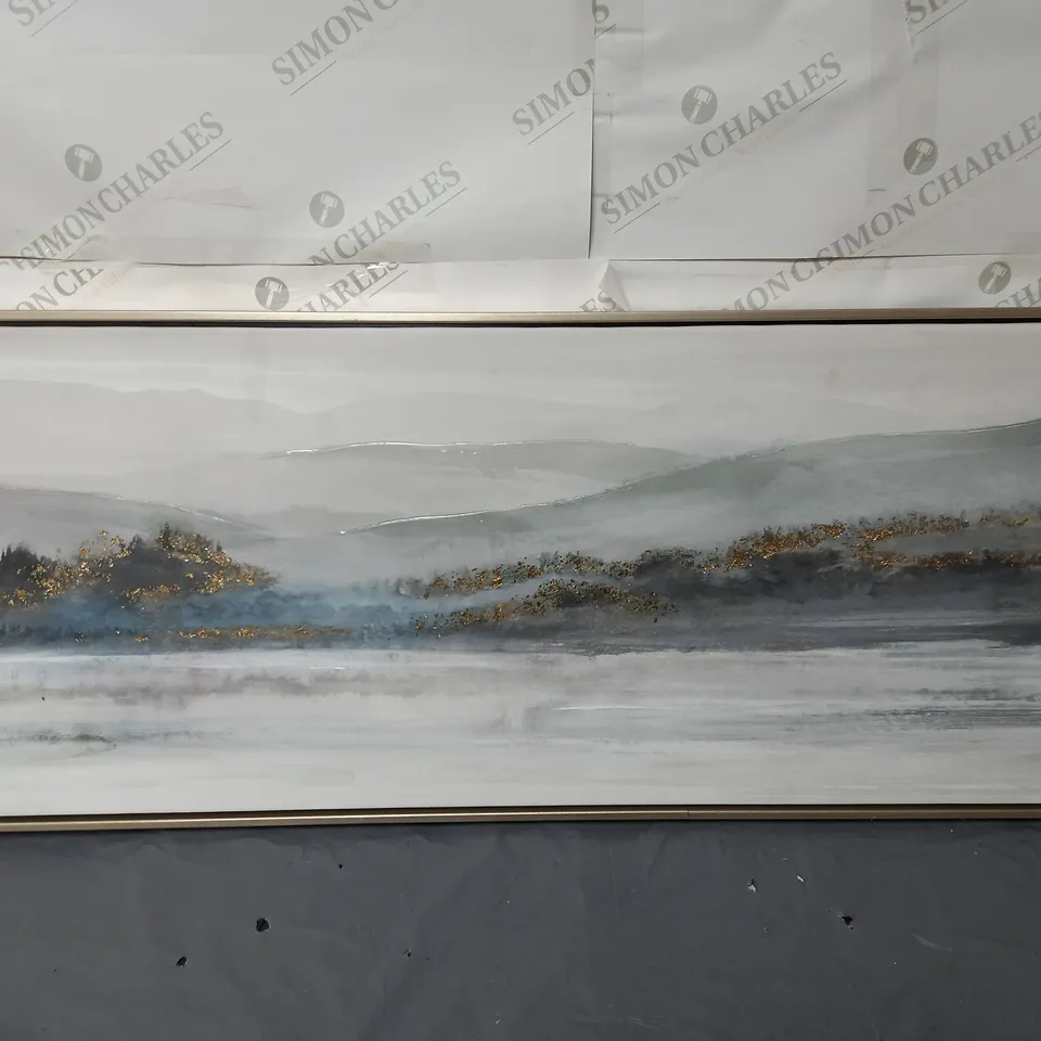 CAPPED CANVASE SMOKEY LANDSCAPE RRP £30
