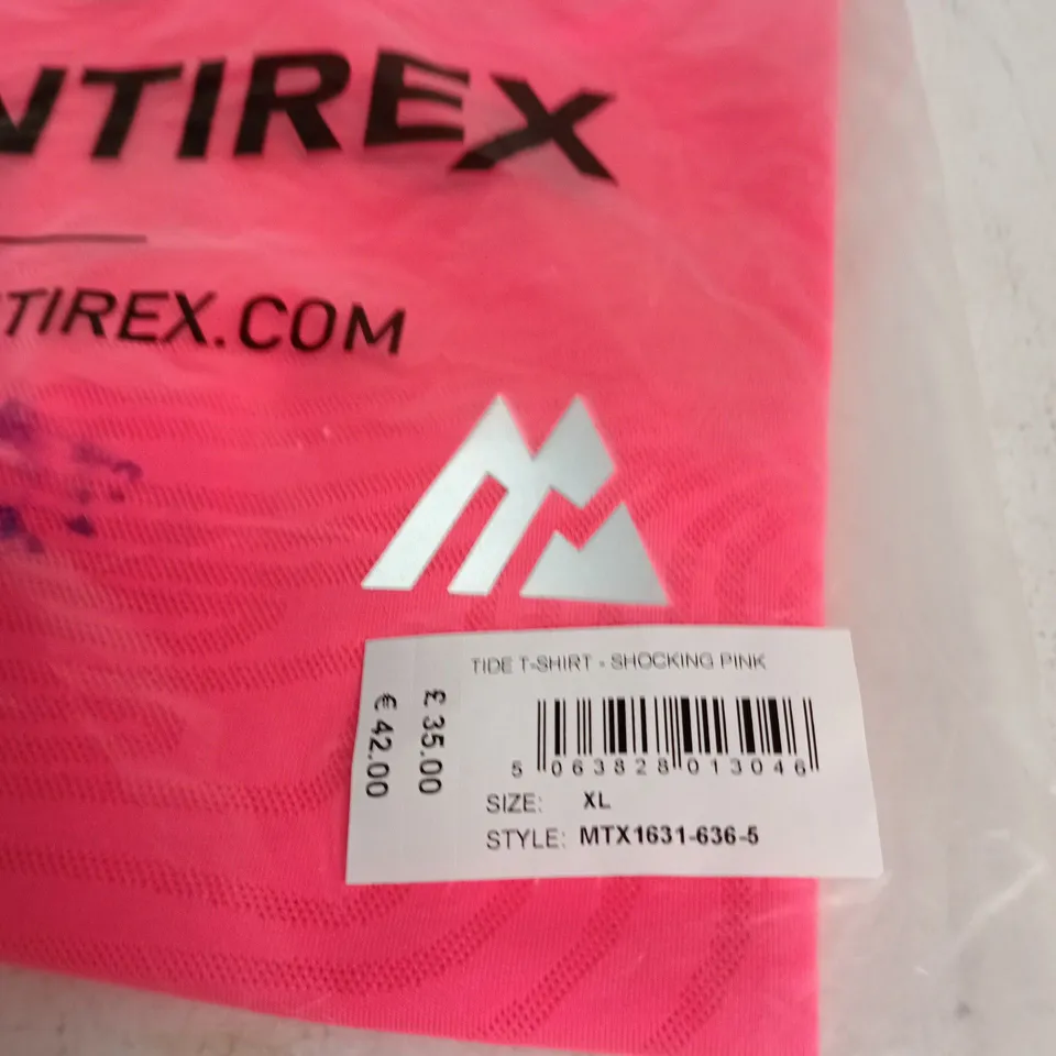 MONTIREX TIDE T-SHIRT - SHOCKING PINK - XL