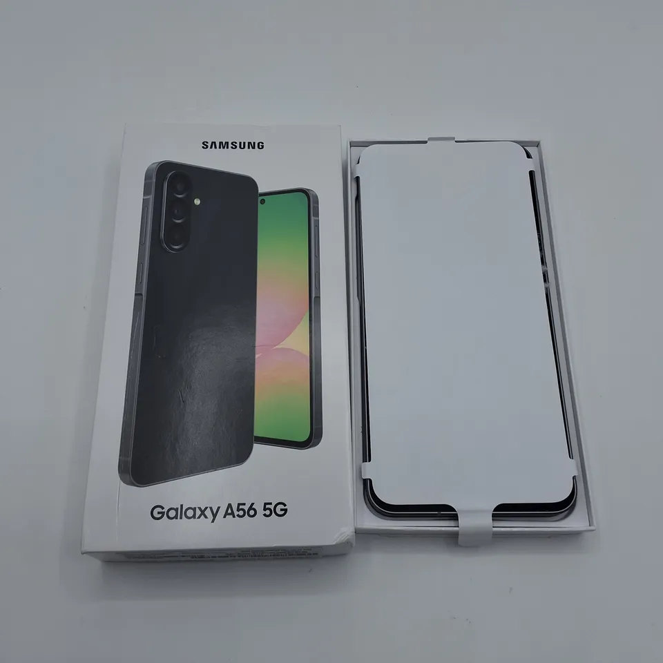 BOXED SAMSUNG GALAXY A56 5G 8/128GB IN AWESOME GRAPHITE - SM-A566B