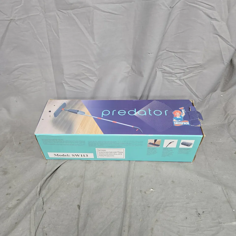 PREDATOR SW113 TELESCOPIC MOP - BOXED