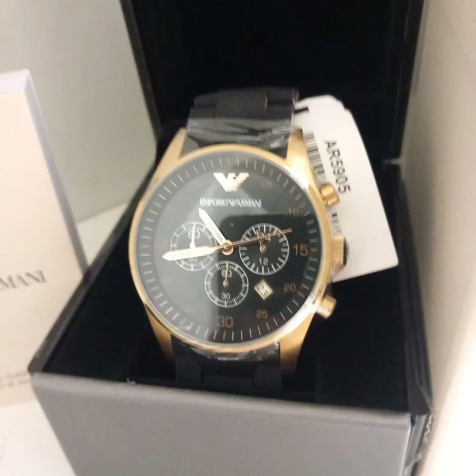 BOXED EMPORIO ARMANI AR5905 WRIST WATCH