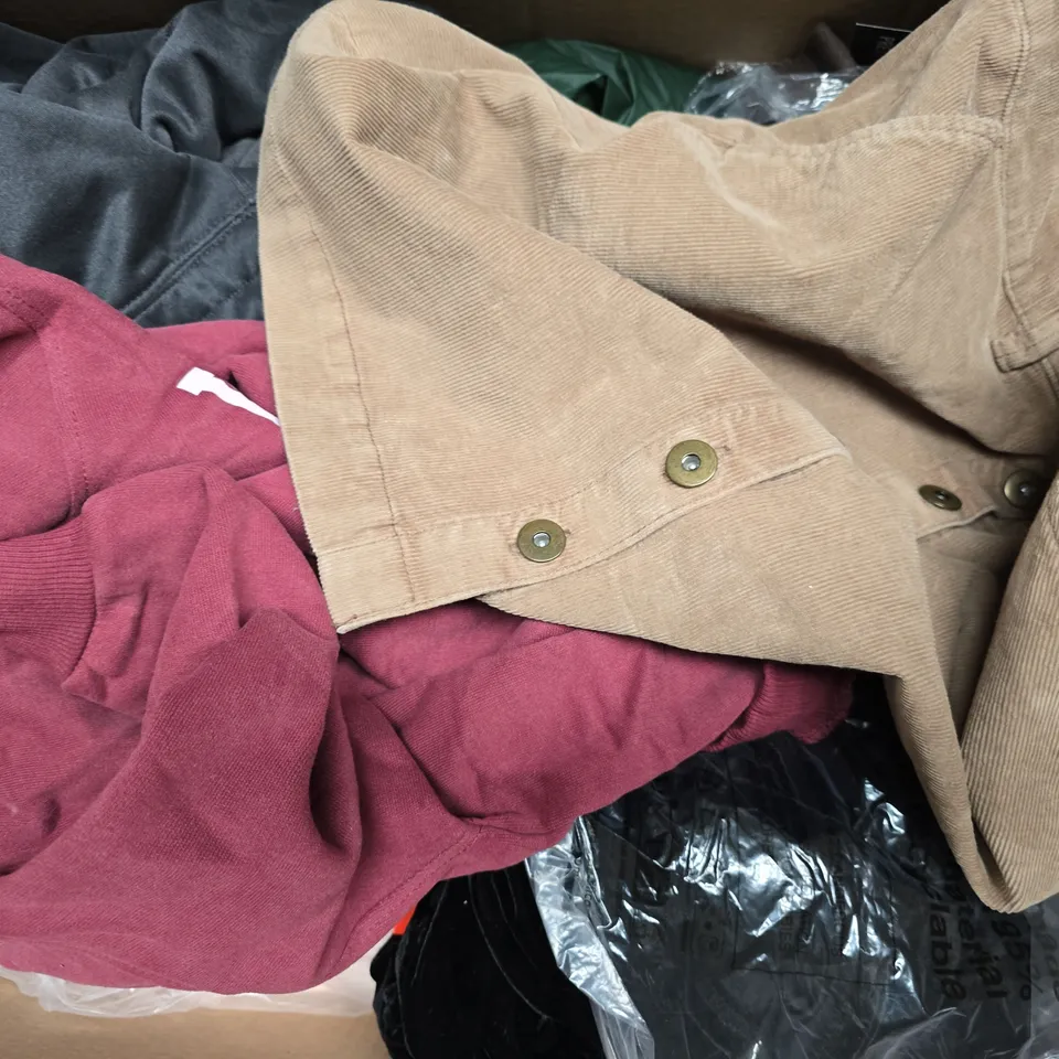 APPROXIMATELY 20 ASSORTED CLOTHING AND FASHION PRODUCTS IN VARIOUS STYLES AND SIZES - COLLECTION ONLY